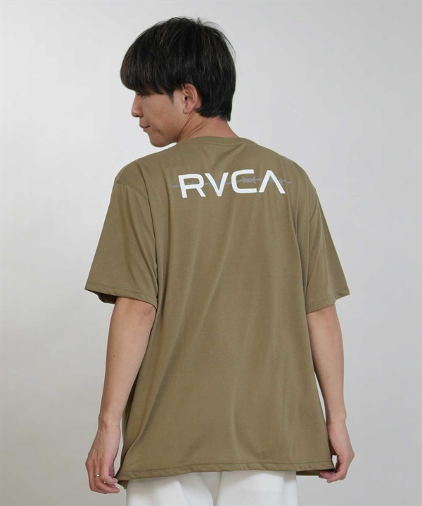RVCA ルーカ 半袖 Tシャツ メンズ 吸水速乾 STRAIGHT EDGE SS BG041217