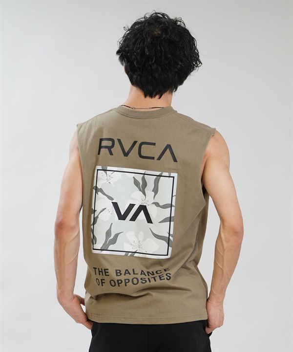 RVCA ルーカ タンクトップ メンズ バックプリント PARADICE TT BG041351