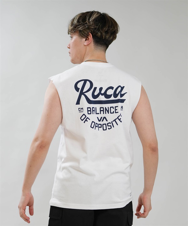 RVCA ルーカ タンクトップ メンズ バックプリント SCRIPT SEALED TT BG041353