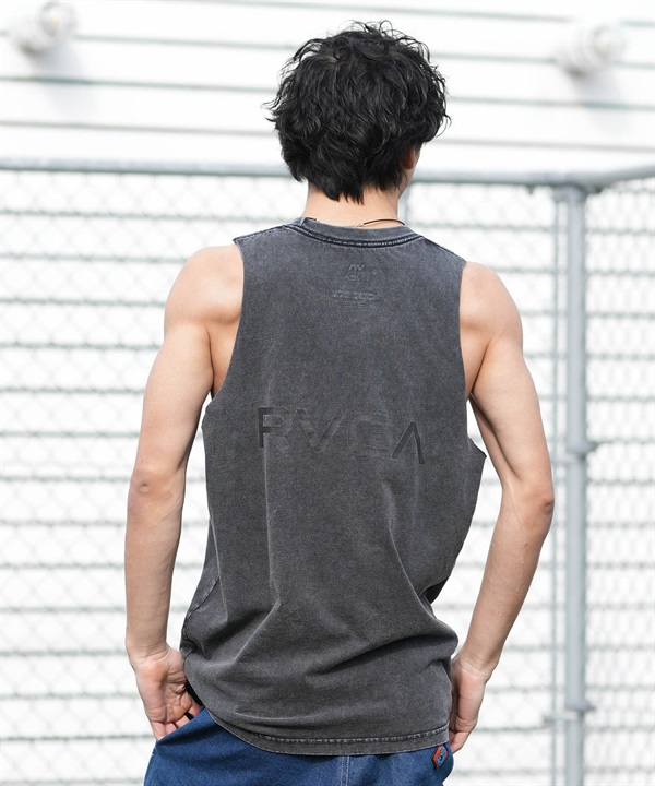 RVCA ルーカ タンクトップ メンズ シンプル BIG VA TT BG041P04 ムラサキスポーツ限定