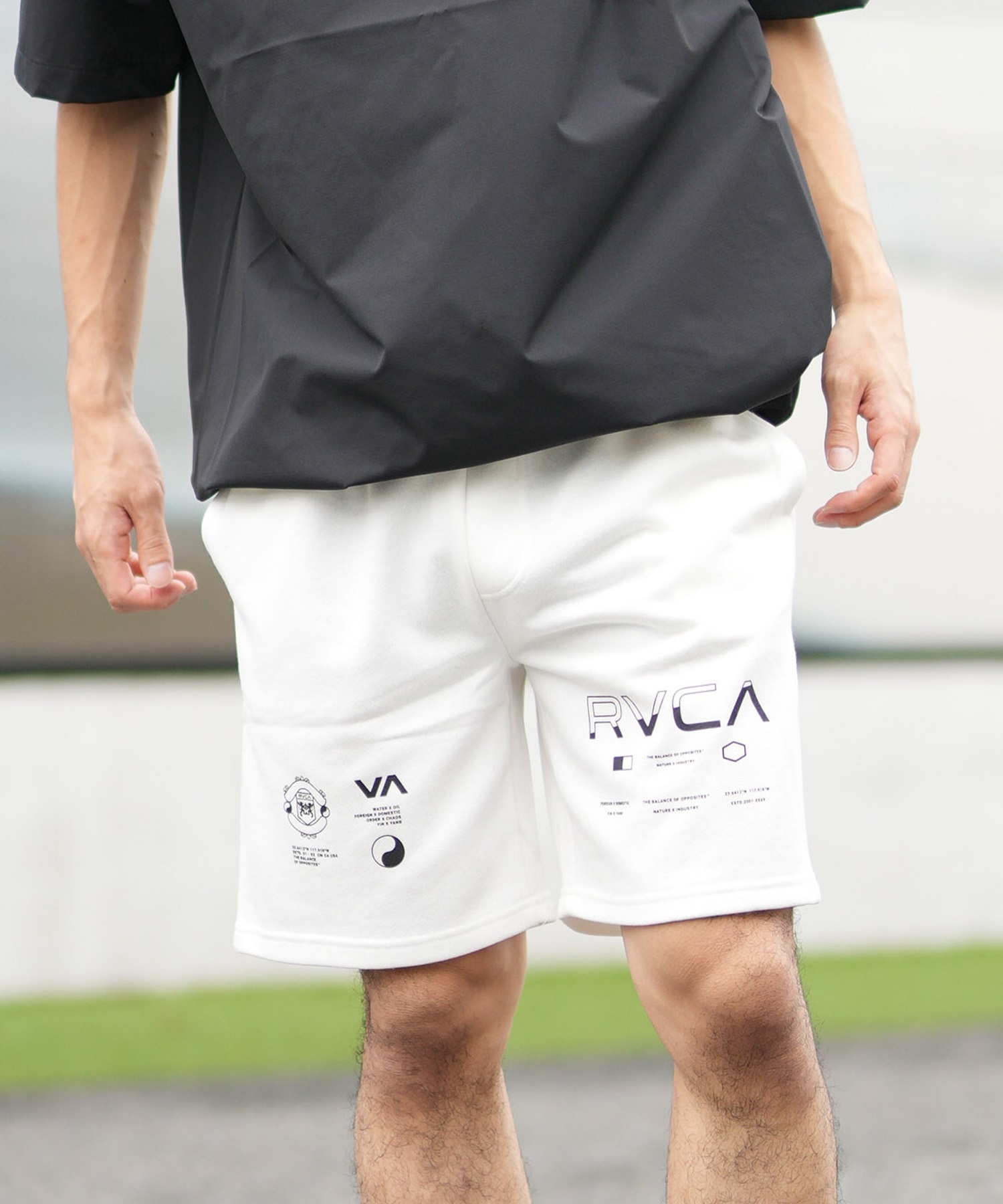 RVCA ルーカ ハーフパンツ ショートパンツ メンズ ロゴ SPLIT ALL WS