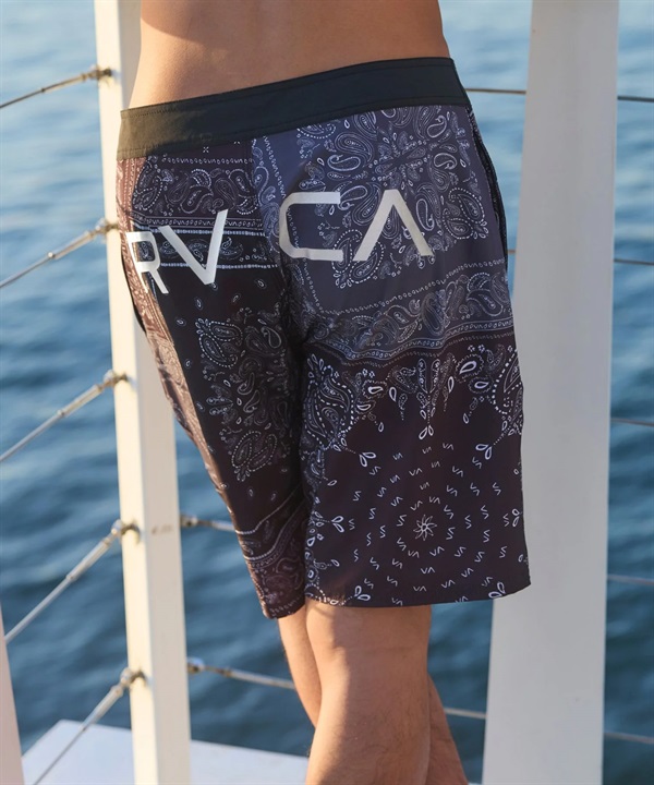 RVCA ルーカ 水着 海パン トランクス サーフパンツ メンズ ボードショーツ 速乾 ストレッチ 19インチ BG041505