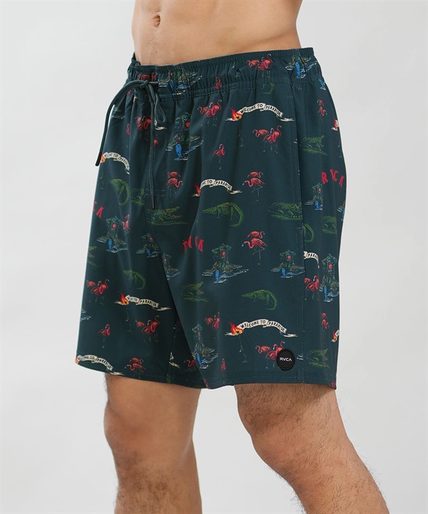 RVCA ルーカ 水着 海パン トランクス サーフパンツ メンズ ボードショーツ 17インチ BG041590