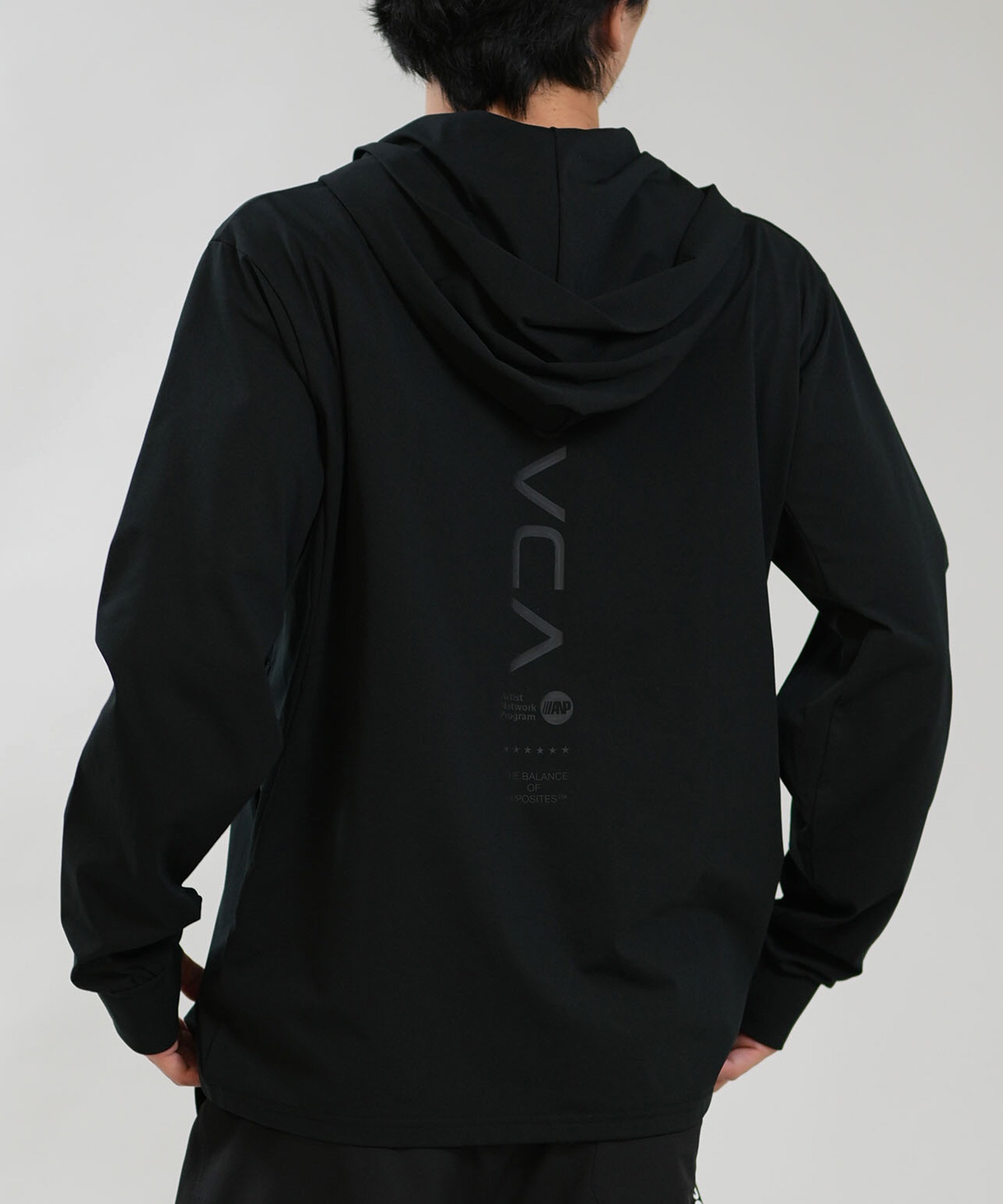 RVCA ルーカ 水着 ラッシュガード ジップアップ パーカー メンズ UV