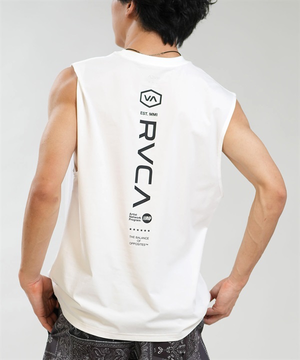 RVCA ルーカ 水着 ラッシュガード タンクトップ メンズ UVカット 吸水速乾 ストレッチ 耐塩素 水陸両用 BG041862