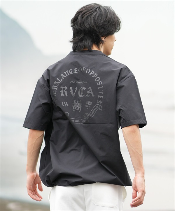 RVCA ルーカ 水着 ラッシュガード 半袖 Tシャツ メンズ 水陸両用 ロゴ UTILITY TEE BG04AP06