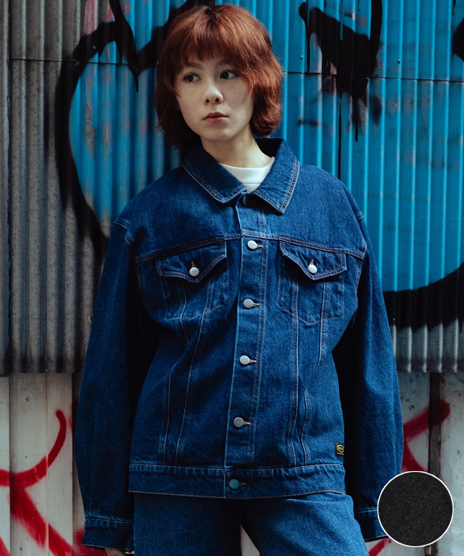 RVCA ルーカ ジャケット レディース RECESSION DENIM JKT BG043750(FDB-S)