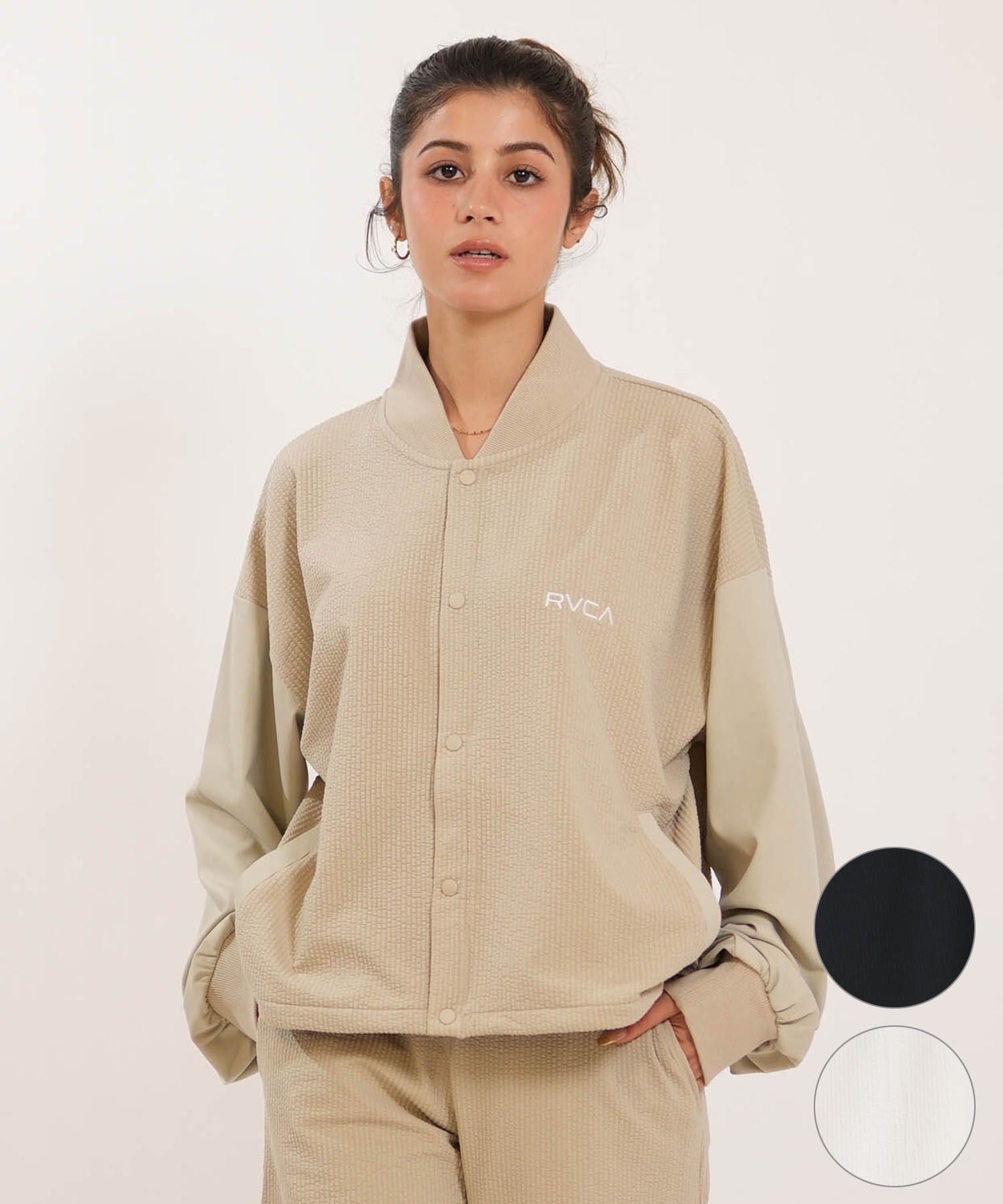 RVCA ルーカ 水着 ラッシュガード 長袖 ジャケット レディース