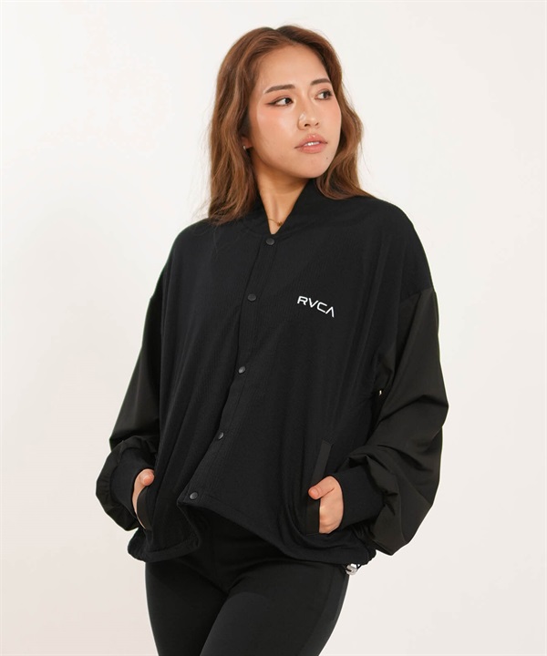 RVCA ルーカ 水着 ラッシュガード 長袖 ジャケット レディース セットアップ対応 SURF SNAP JKT BG043868 UT
