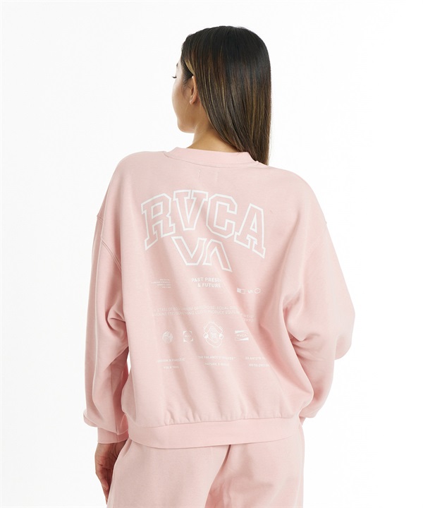 RVCA ルーカ トレーナー スウェット レディース バックプリント ALLARCH CR BG044001