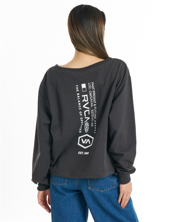 RVCA ルーカ トレーナー スウェット レディース 裏毛 RVCA CLOPPED TOPS BG044004