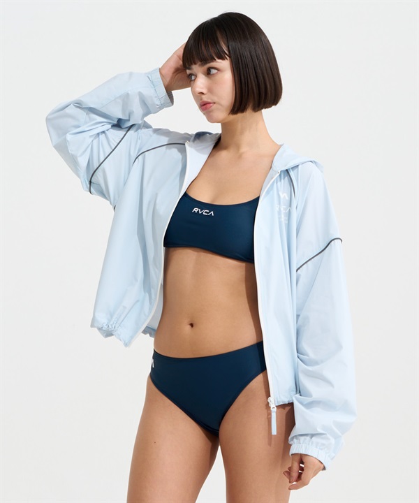 RVCA ルーカ ナイロン ジャケット レディース パイピング スポーティー セットアップ対応 UTILITY SPORT JACKET BG043751 UT