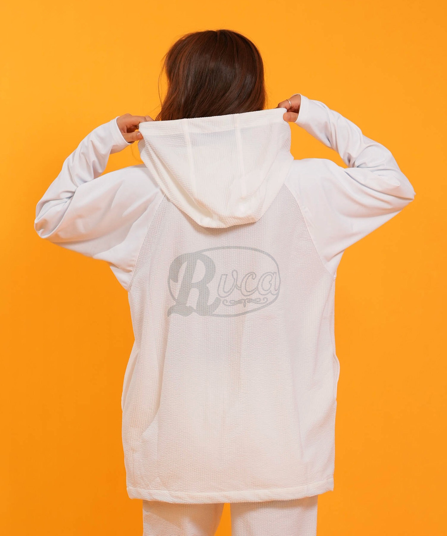 RVCA ルーカ 水着 ラッシュガード ジップアップ パーカー レディース