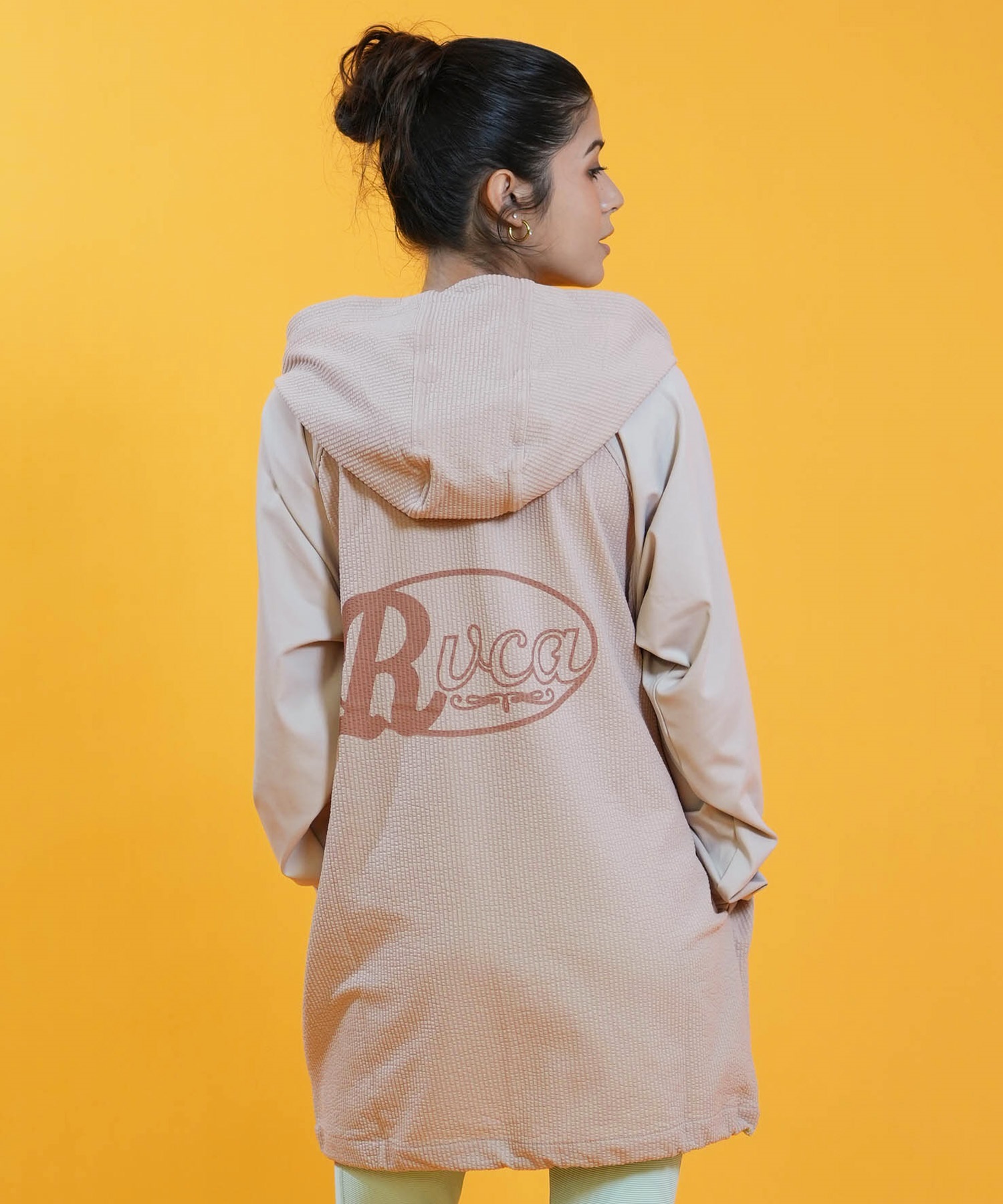 RVCA ルーカ 水着 ラッシュガード ジップアップ パーカー レディース