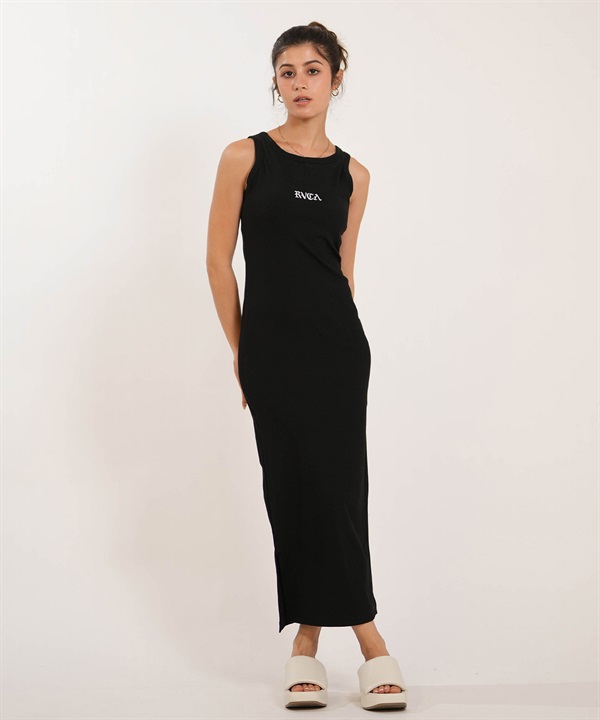 RVCA ルーカ ワンピース レディース ロング丈 マキシ丈 OLD ENGLISH RIB TANK DRESS BG043356