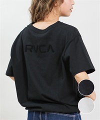 RVCA ルーカ 半袖 Tシャツ レディース シンプル RVCA CROPPED SS TEE BG043201(BLK-S)