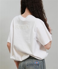 RVCA ルーカ 半袖 Tシャツ レディース シンプル RVCA CROPPED SS TEE BG043201(WHT-S)