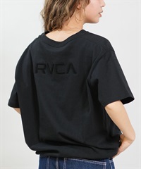 RVCA ルーカ 半袖 Tシャツ レディース シンプル RVCA CROPPED SS TEE BG043201(BLK-S)
