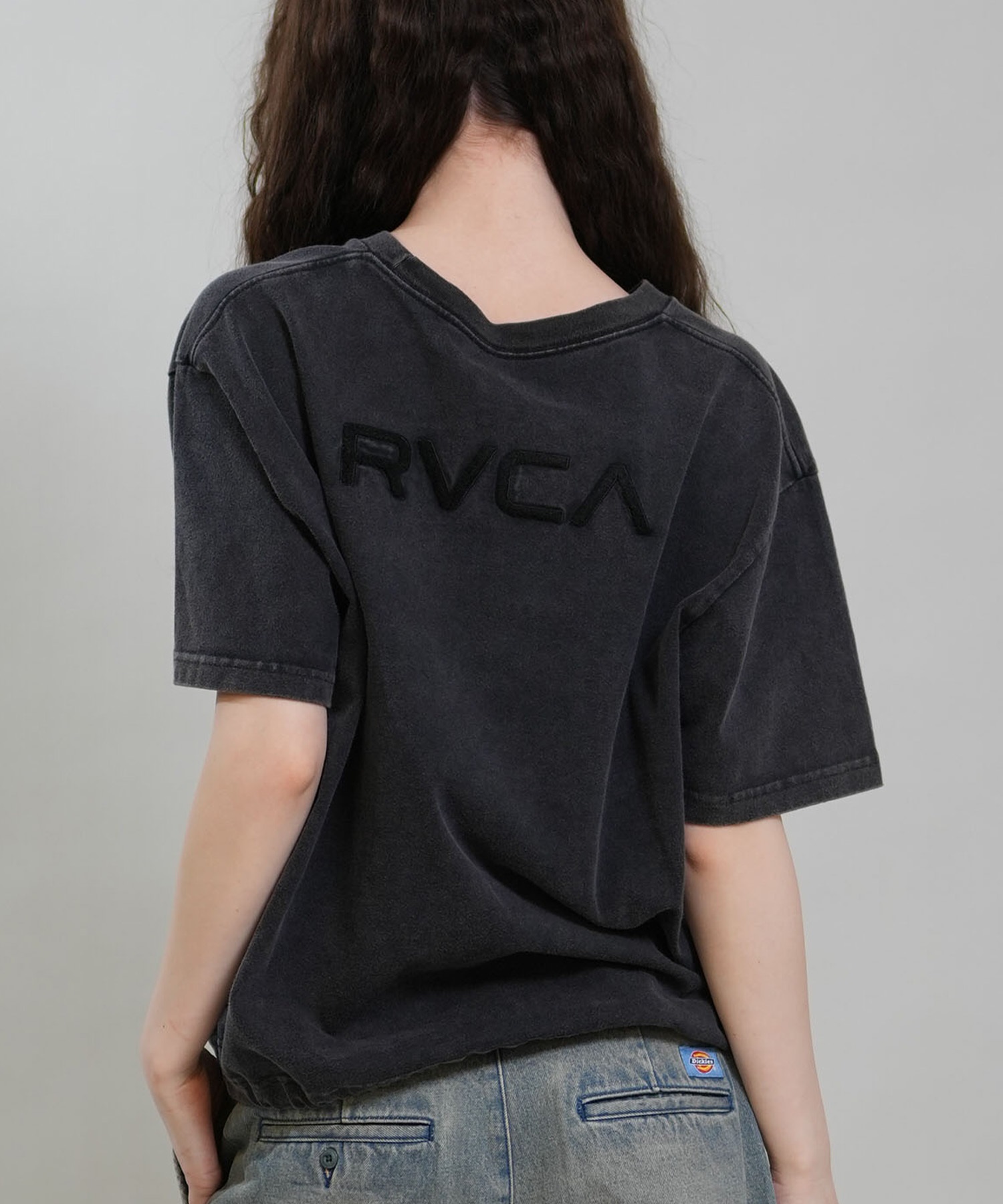 RVCA ルーカ 半袖 Tシャツ レディース シンプル RVCA CROPPED SS TEE BG043201(KVCB-S)