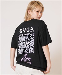 RVCA ルーカ 半袖 Tシャツ レディース バックプリント DAISY VA BOX LOGO LOOSE FIT SS TEE BG043203(BLK-S)