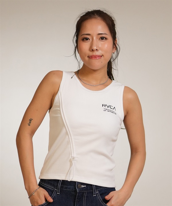 RVCA ルーカ タンクトップ レディース 水陸両用 MINI RVCA UTILITY TANKTOP BG043855