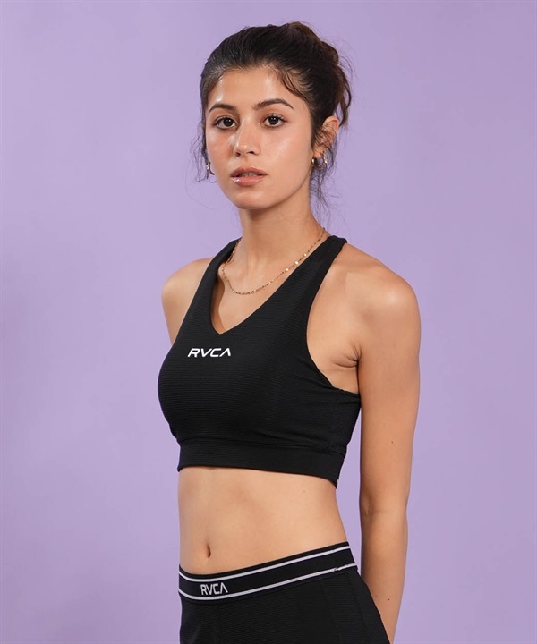 RVCA ルーカ ブラトップ レディース スポーツブラ 水陸両用 セットアップ対応 BACK JQ BRA BG043871 UT