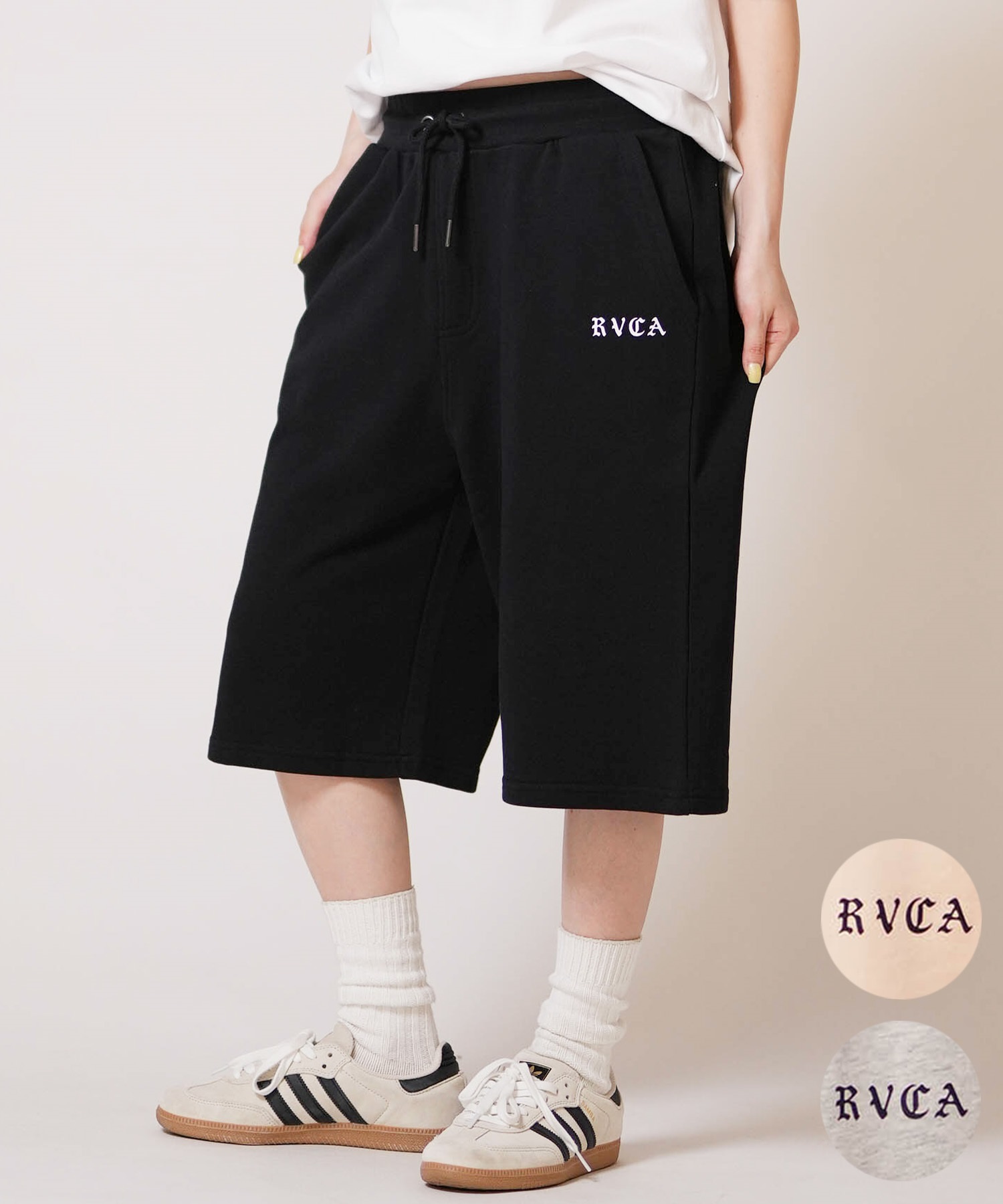 RVCA ルーカ ハーフパンツ ショートパンツ レディース SWEAT WALK