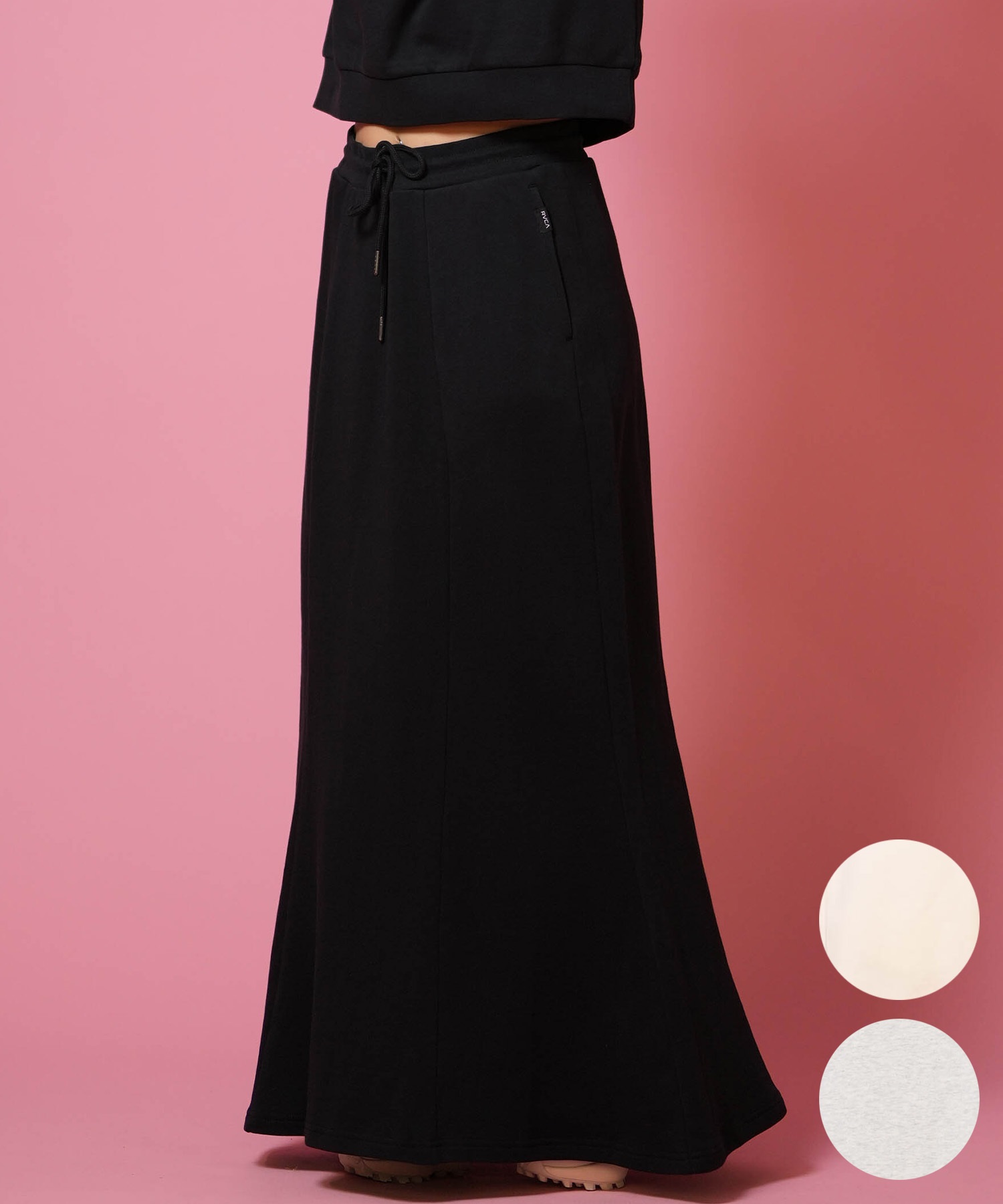 RVCA ルーカ スカート レディース ロングスカート SWEAT MAXI SKIRT BG043603(HWT-S)