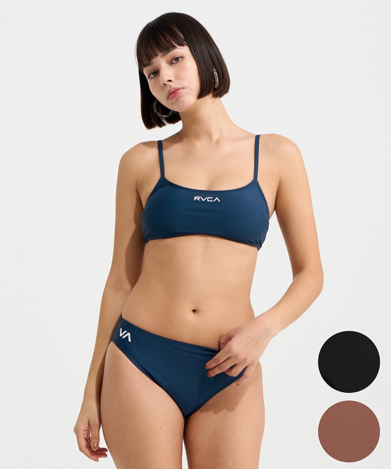 RVCA ルーカ 水着 ビキニ レディース ロゴ RVCA SPORT BIKINI BG043860