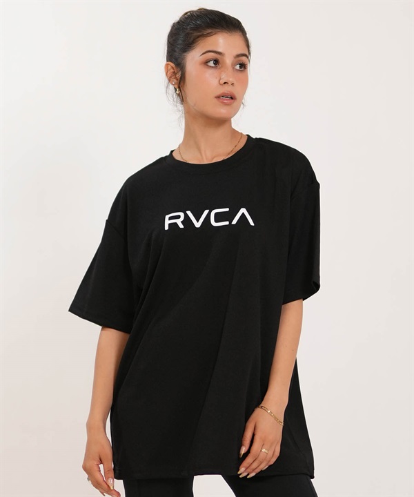 RVCA ルーカ 水着 ラッシュガード 半袖 Tシャツ レディース UVカット BIG RVCA LOOSE FIT SS RG BG043852