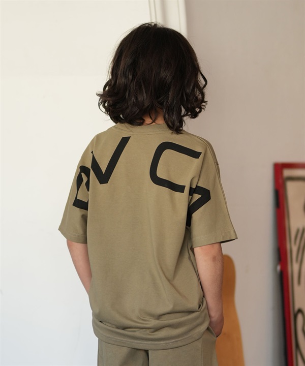RVCA ルーカ 半袖 Tシャツ キッズ ジュニア 子供 バックプリント BACK SIDE ARCH BG045202