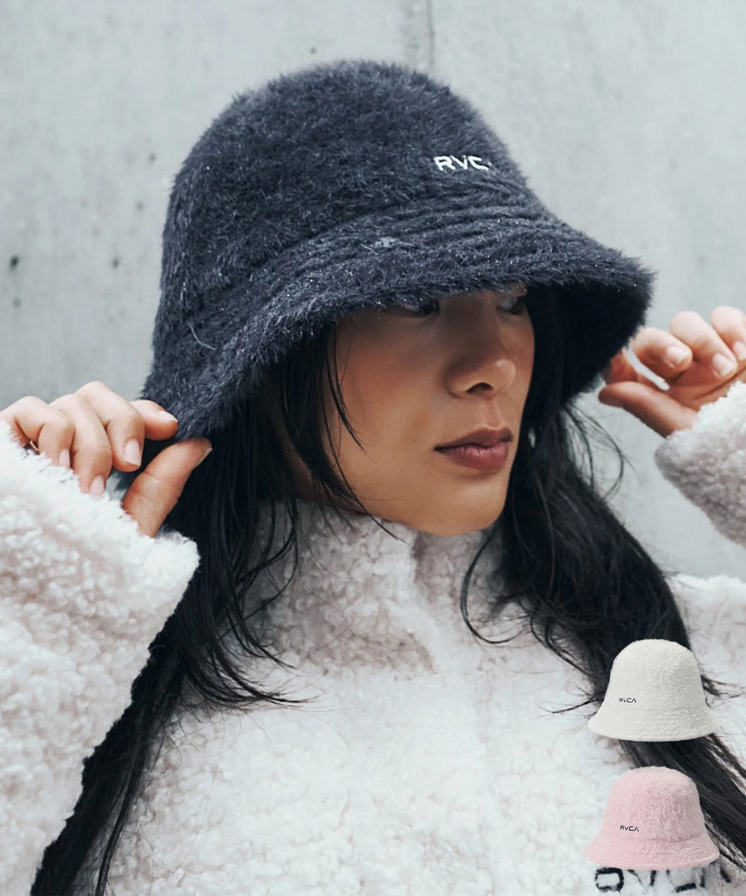 RVCA ルーカ ハット バケハ バケットハット RVCA FUR HAT BG044900