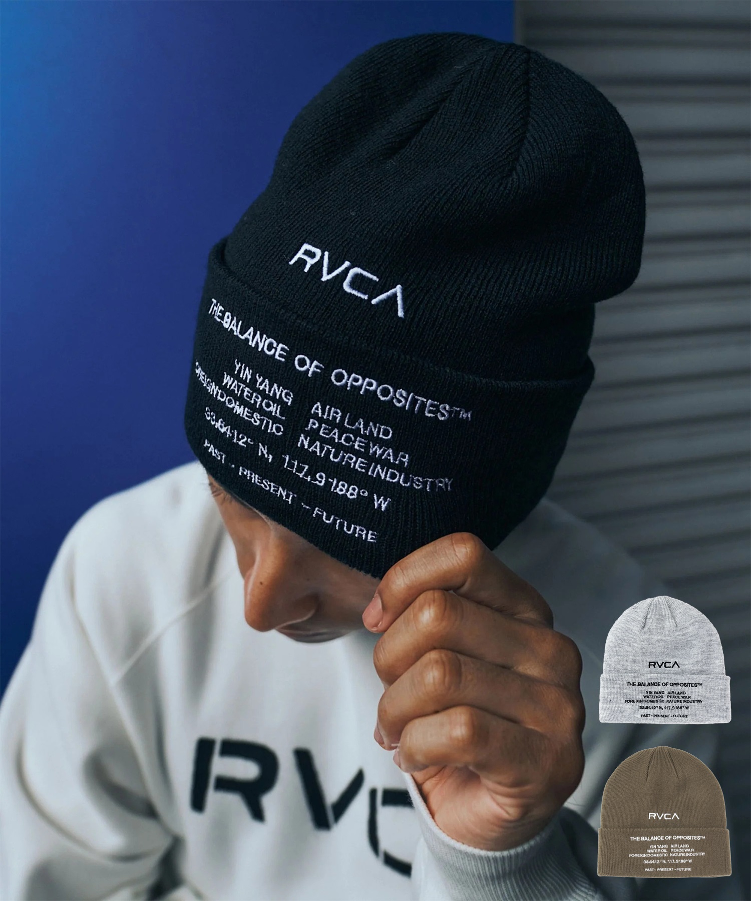 RVCA ルーカ ニット帽 ビーニー ニットキャップ SIGNAL BEANIE