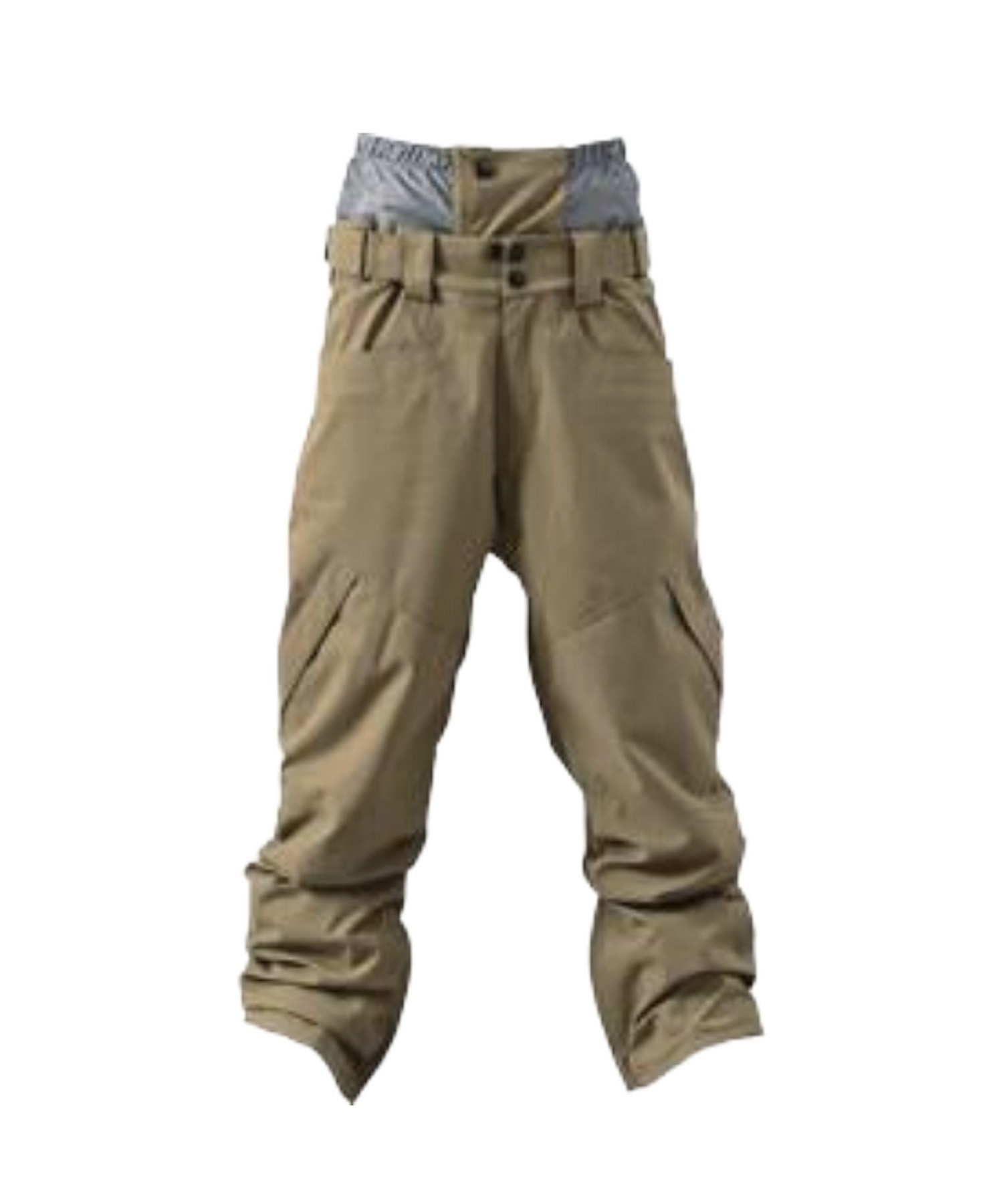 90s HELLY HANSEN ボードウェア パンツ ベージュ シームテープ YELJAM イエロージャム YJ52618 スノーボード ウェア パンツ ユニ