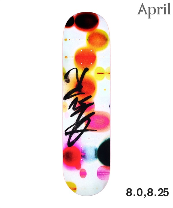 APRIL エープリル スケートボード デッキ 8inch 8.25inch YUTO HORIGOME GENES