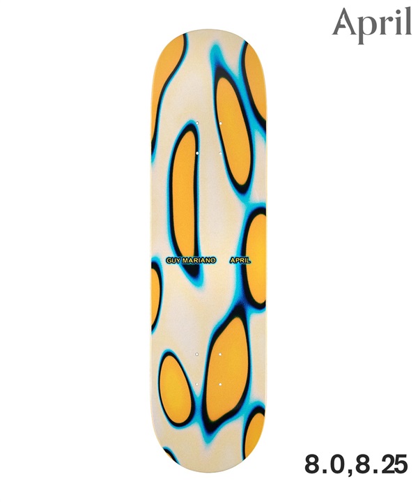 APRIL エープリル スケートボード デッキ 8inch 8.25inch GUY MARIANO CELLS