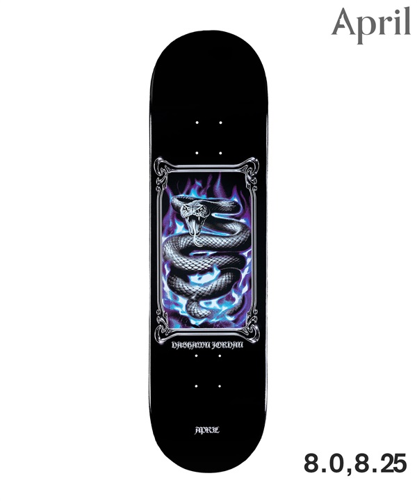 APRIL エープリル スケートボード デッキ 8inch 8.25inch DASHAWN JORDAN DIAMOND BACK