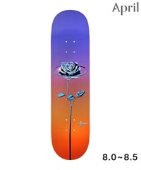 April スケートボードデッキ ピンク 8.25インチ APRIL SKATEBOARDS | RAYSSA LEAL - 南国スケボーショップ砂辺
