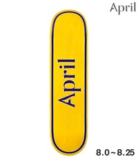 APRIL エープリル スケートボード デッキ 8inch ~ 8.25inch OG LOGO