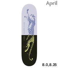 r*y様 8inch エイプリル スケートボード sk8 コンプリート APRIL エープリル RONNIE TWO TONE スケートボード デッキ 8 8.25