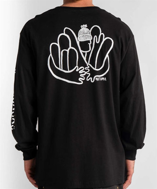 AUTUMN オータム グリフクイバーロングスリーブTシャツ GRIFF QUIVER LS TEE スノーボード ウェア インナー ユニセックス 26-27 早期購入 店頭受取対象外