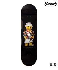 GRIZZLY グリズリー HAMPTONS BEAR スケートボード デッキ 7.75 8 子供