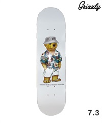 GRIZZLY グリズリー HAMPTONS BEAR ホワイト キッズ スケートボード
