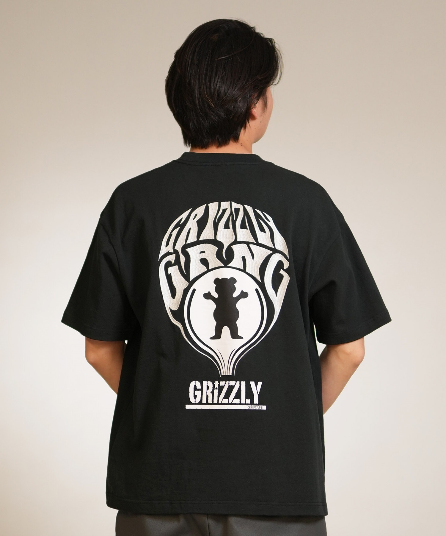 GRIZZLY グリズリー 半袖 Tシャツ メンズ バックプリント GRIZZLY MIND