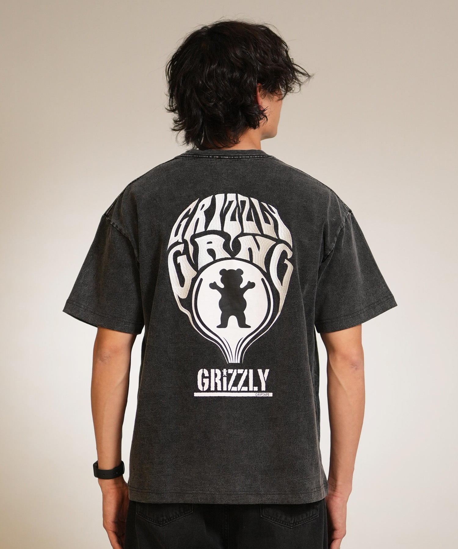 GRIZZLY グリズリー 半袖 Tシャツ メンズ バックプリント GRIZZLY MIND