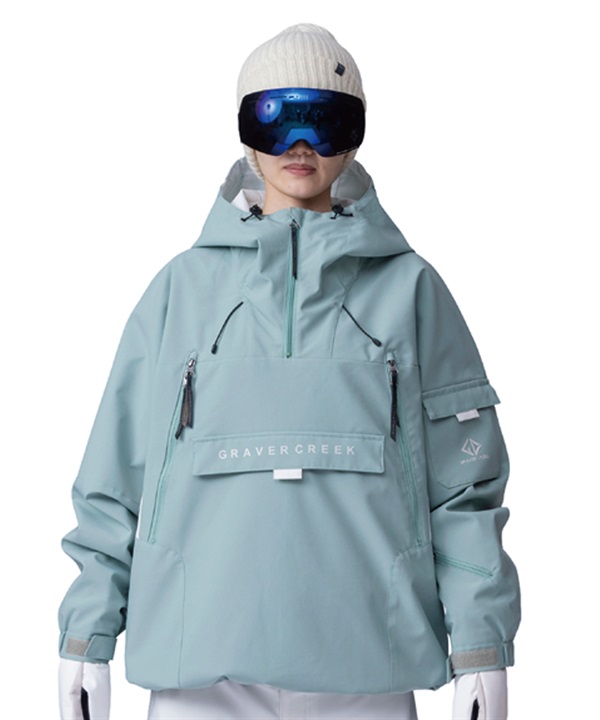 GRAVER CREEK スノボウェア スノーウェア Мサイズ グラバークリーク GRAVER CREEK スノーボードウェア ジャケット メンズ