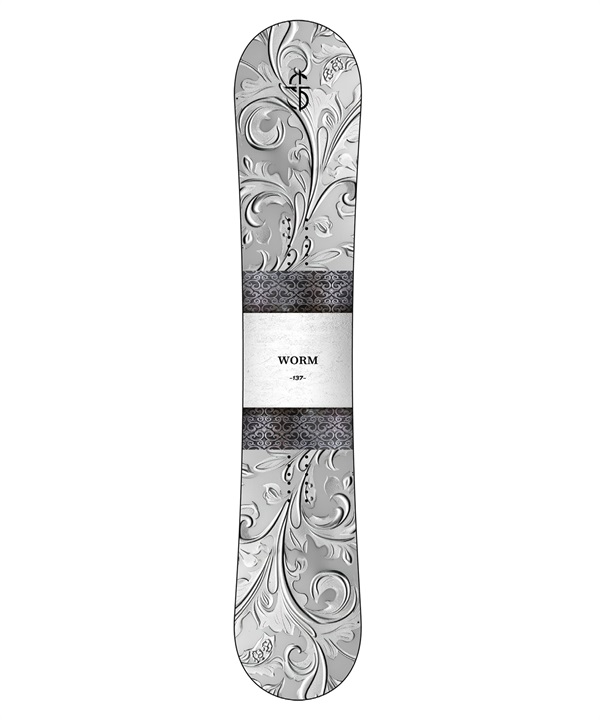 CROOJA クロージャ ワーム WORM スノーボード 板 グラトリ ダブルキャンバー ソフトフレックス ユニセックス 26-27 早期購入