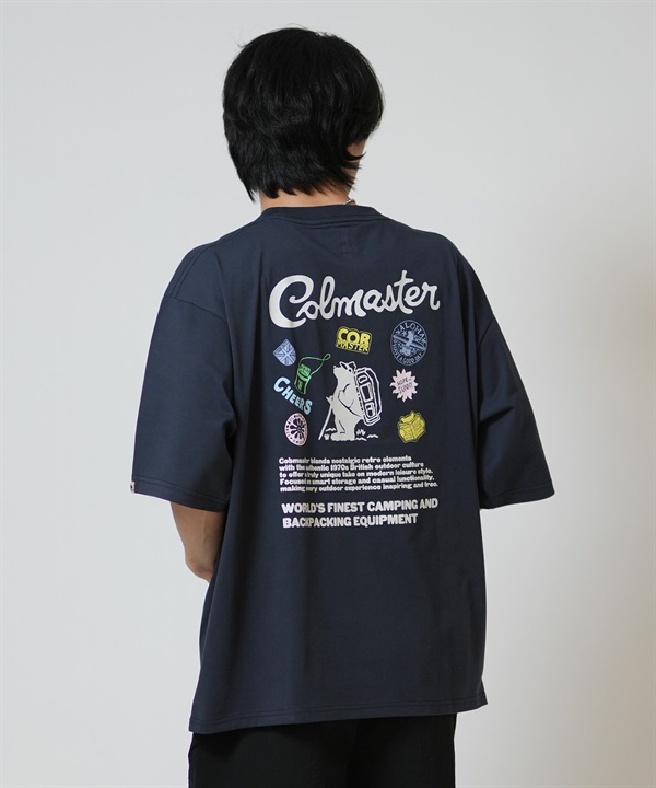 COBMASTER コブマスター 半袖 Tシャツ メンズ 吸水速乾 MS SOUVENIR STAMPS TEE 81907700 ムラサキスポーツ限定