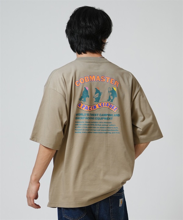 COBMASTER コブマスター 半袖 Tシャツ メンズ 吸水速乾 A PAC IN LEISURE TEE 81907900 ムラサキスポーツ限定