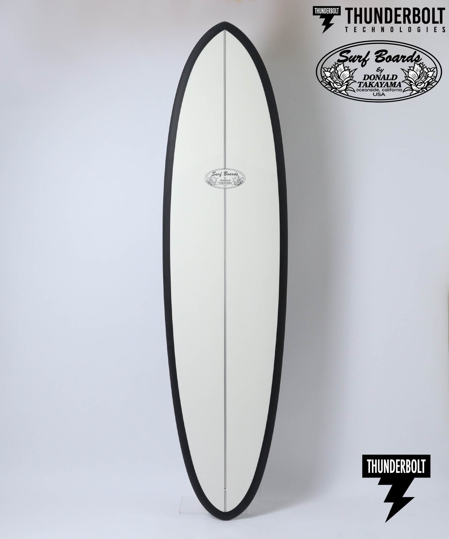 TrueSurfboards ショートボード THUNDERBOLT サンダーボルト FLOW EGG BLK ショートボード ミッド
